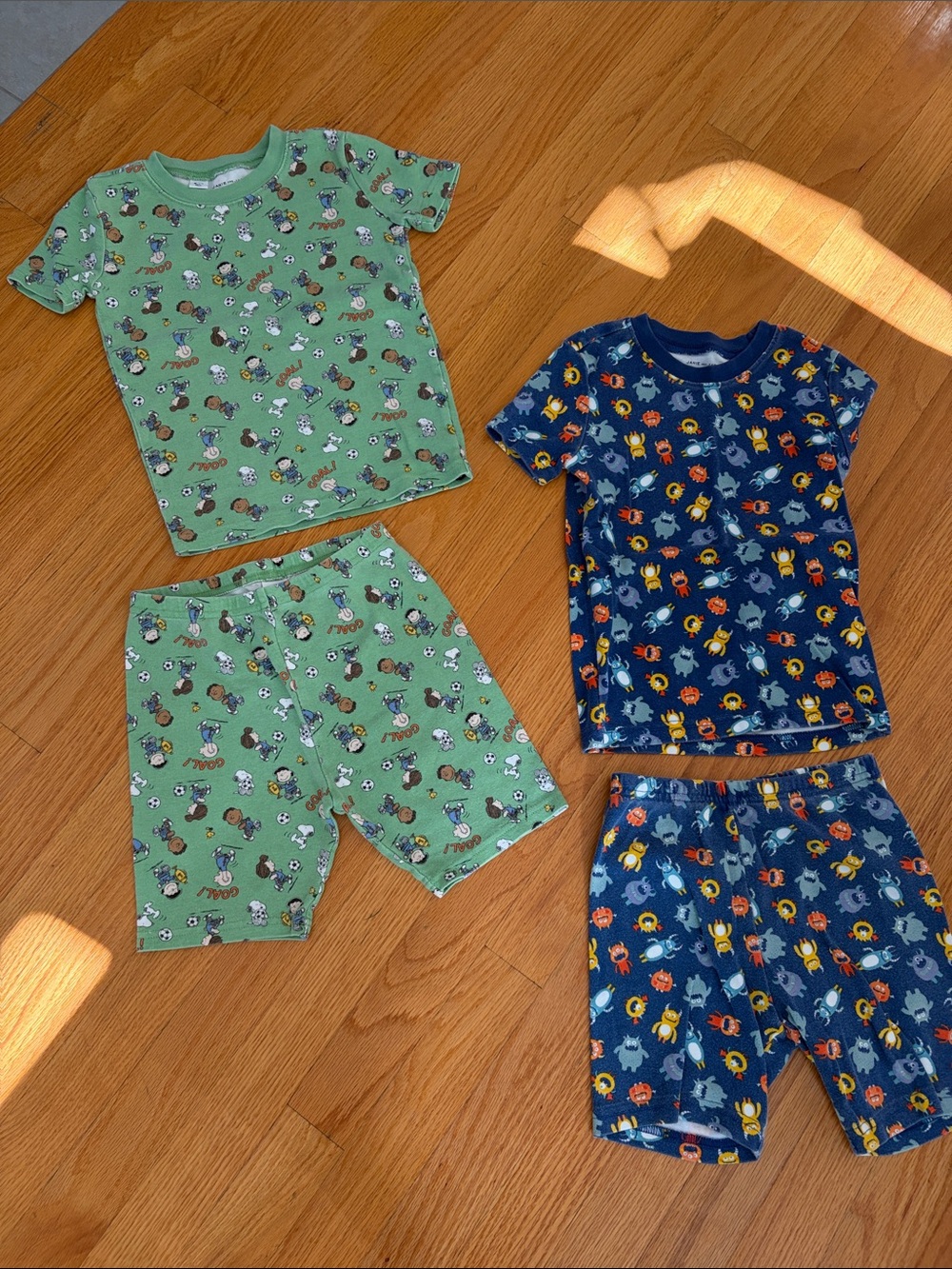 2 Janie and Jack pajamas